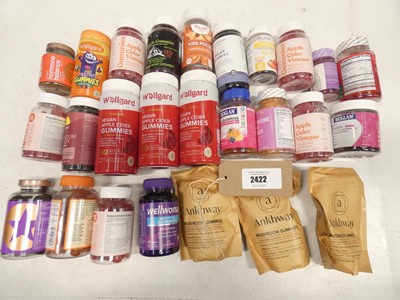 Lot 2422 - Selection of gummie / chewable vitamins,...