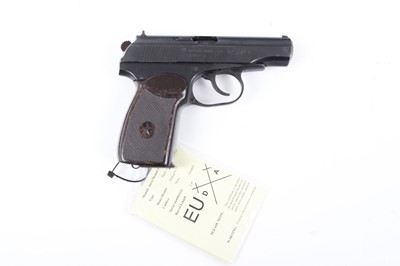 Lot 1016 - A deactivated 9mm Makarov semi-automatic...