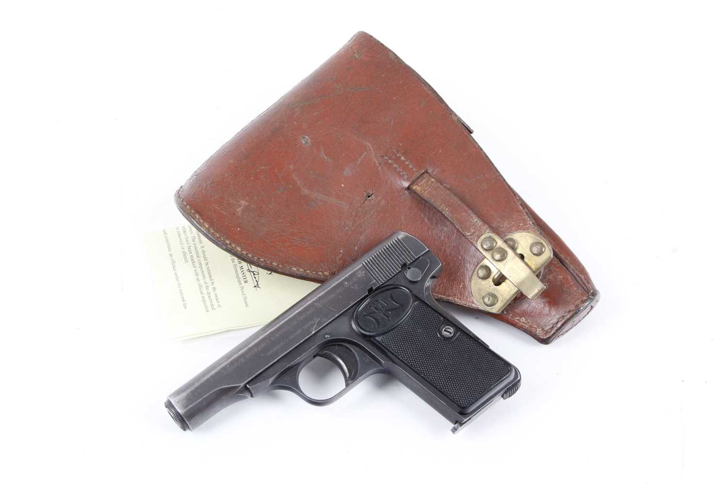 Lot 1017 - A deactivated 7.65mm FN Browning Model 1910...