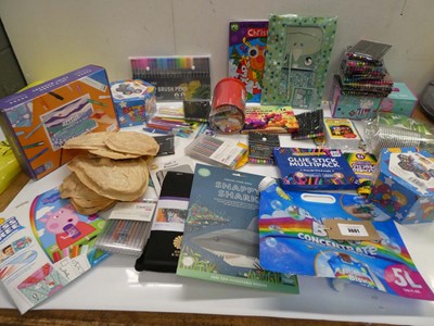 Lot 3601 - Large bag of stationery and art & craft