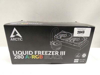 Lot 2043 - Arctic Liquid Freezer III 280 A-RGB Black