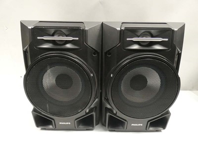 Lot 2051 - Pair of Philips speakers