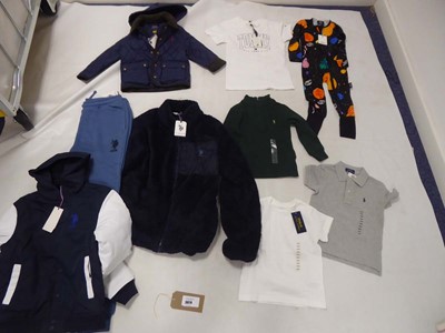 Lot 3874 - Selection of branded children's clothing to...