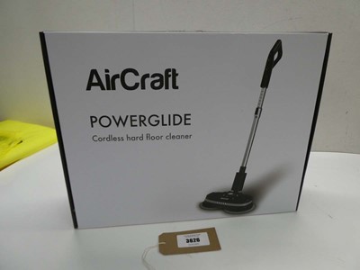 Lot 3626 - Air Craft power glide cordless hard floor cleaner