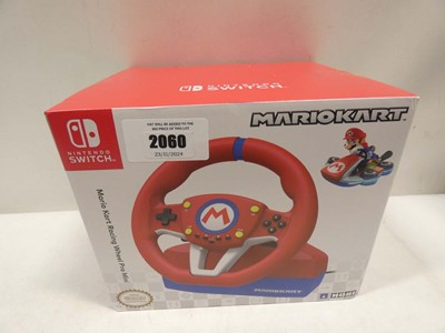 Lot 2060 - Nintendo Switch Mario Kart Racing Wheel Pro Mini