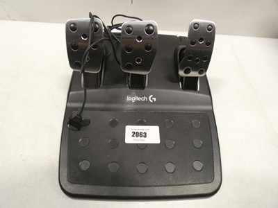 Lot 2063 - Logitech Driving Force G920 pedals