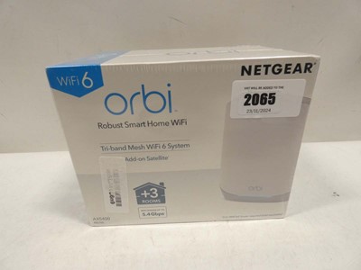 Lot 2065 - *Sealed* Netgear Orbi Robust Smart Home WiFi