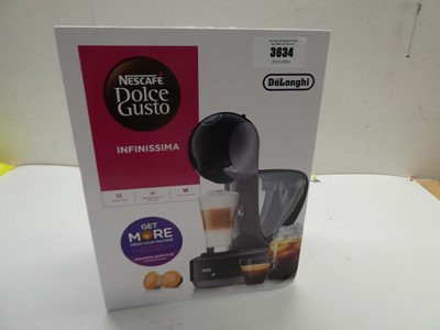 Lot 3634 - DeLonghi Dolce Gusto Infinissima coffee maker