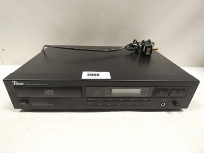 Lot 2066 - Titan Compact Disc Player CD-420