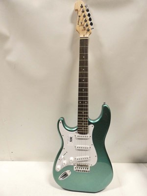 Lot 2075 - Chord CAL63 Electric Guitar in Surf Blue