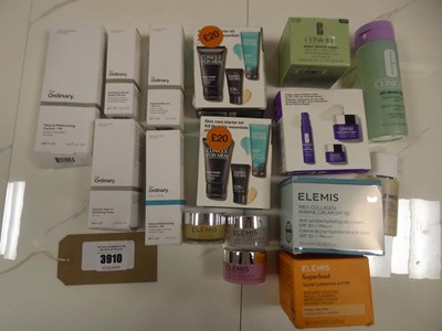 Lot 3910 - Selection of Elemis, Clinique and The Ordinary...