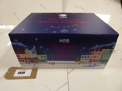 Lot 3928 - Holland & Barrett beauty advent calendar