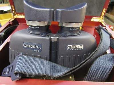 Lot 1224 - 7 x 50 Steiner Commander XP binoculars, in...