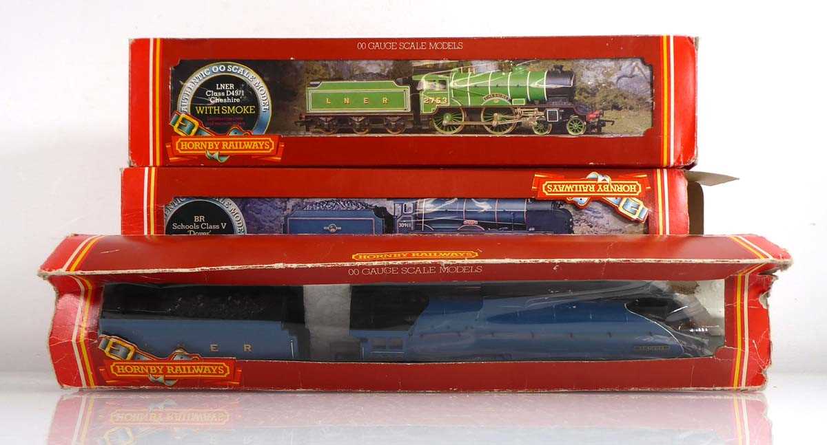 Lot 187 - Three Hornby Railways OO gauge loco's...