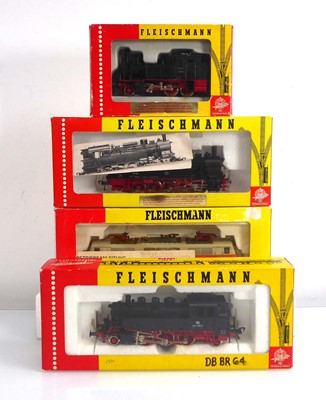 Lot 189 - Three Fleischmann OO gauge tanks locos: 4016,...