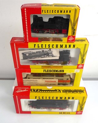 Lot 189 - Three Fleischmann OO gauge tanks locos: 4016,...