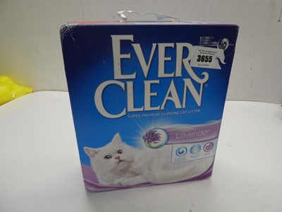 Lot 3655 - 10L pack Ever Clean cat litter