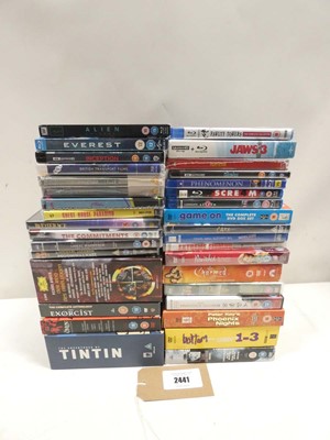 Lot 2441 - Quantity of DVD and Blu-Ray films / box sets