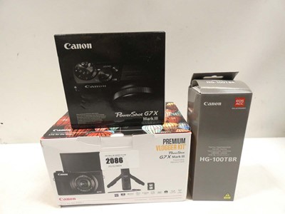 Lot 2086 - Canon PowerShot G7 X Mark III digital camera...