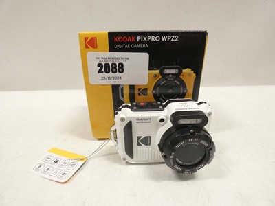 Lot 2088 - Kodak PixPro WPZ2 waterproof digital camera in...