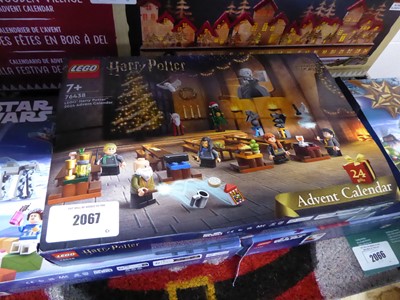 Lot 2067 - 2 Lego Star Wars advent calendars (75395),...