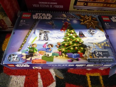 Lot 2067 - 2 Lego Star Wars advent calendars (75395),...