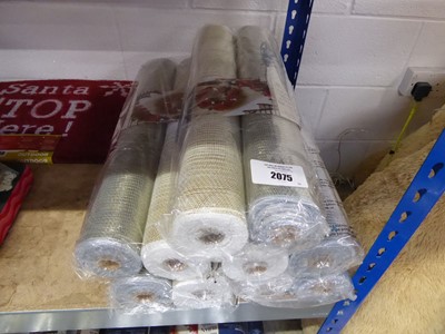 Lot 2075 - Five 2 piece packs of mesh ribbon