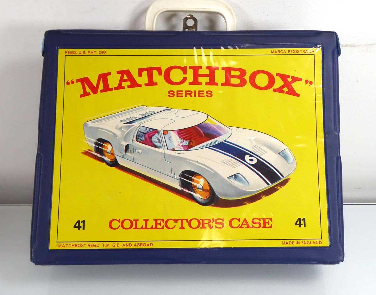 Lot 205 - A Matchbox Series carry case containing a...