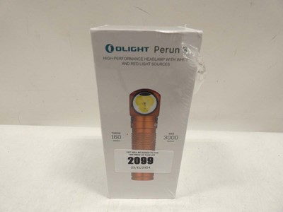 Lot 2099 - Olight Perun 3 headlamp