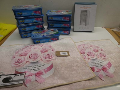 Lot 3684 - 8 packs of Flash Speed mop wet cloths, door...