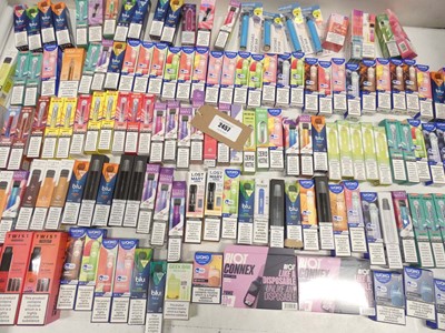 Lot 2457 - Approx 100 disposable vapes from Twist, Waka,...