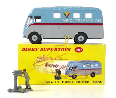 Lot A Dinky 987 ABC TV mobile control room, boxed