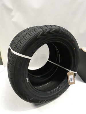 Lot 4609 - 2 Three-A 205/55 R16 Radial tyres