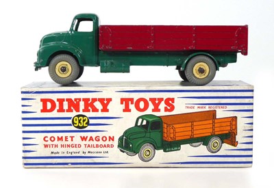 Lot A Dinky 932 Comet wagon with hinged tailboard,...