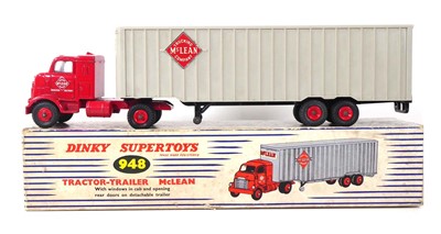 Lot A Dinky 948 tractor-trailer 'McLean',...