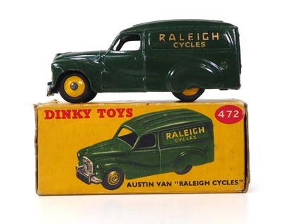 Lot A Dinky 472 Austin van 'Raleigh Cycles',...