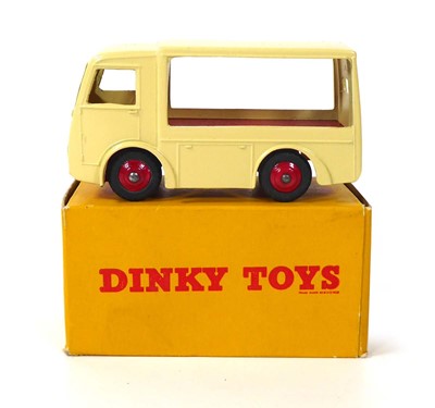 Lot A Dinky 491 electric dairy van, cream/red,...