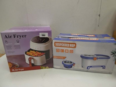 Lot 3992 - Air fryer and Suspended mop bucket set