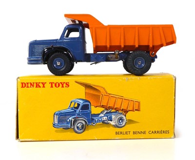 Lot A French Dinky 34a Berliet Benne Carrieres,...