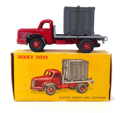 Lot A French Dinky 34b Plateau Berliet avec...