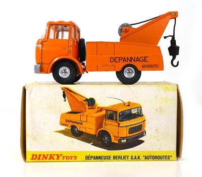 Lot A Dinky 589a Depanneuse Berliet GAK...