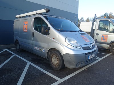 Lot 4005 - 2013 (63 plate) Vauxhall Vivaro 2700 CDTi...