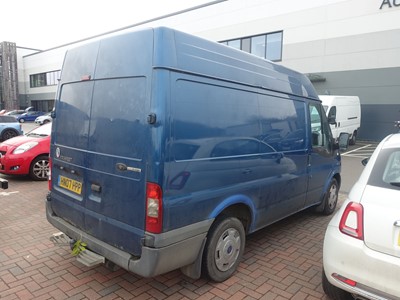 Lot 4006 - 2007 Ford Transit 110 T280S FWD Van in blue,...