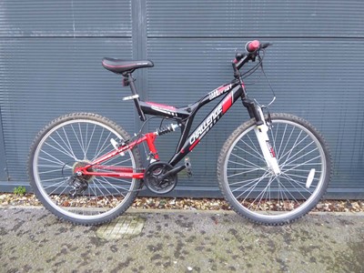 Lot 4025 - Challenge Dual Orbit DS black mountain bike