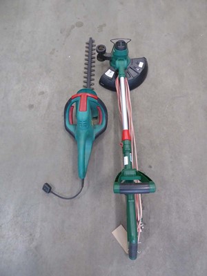 Lot 4047 - Qualcast electric strimmer plus Bosch electric...