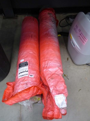 Lot 4102 - 2 rolls of Ockwells high visibility heavy duty...