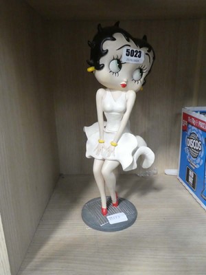 Lot 5023 - Resin figure of Betty Boop