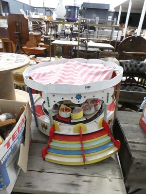 Lot 5102 - Scratch built child's carousel