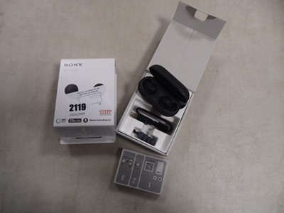 Lot 2119 - Boxed pair of Sony WFC700N noise cancelling...