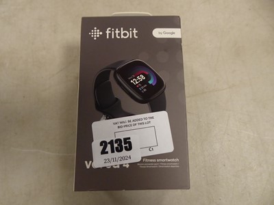 Lot 2135 - Boxed fitbit versa 4